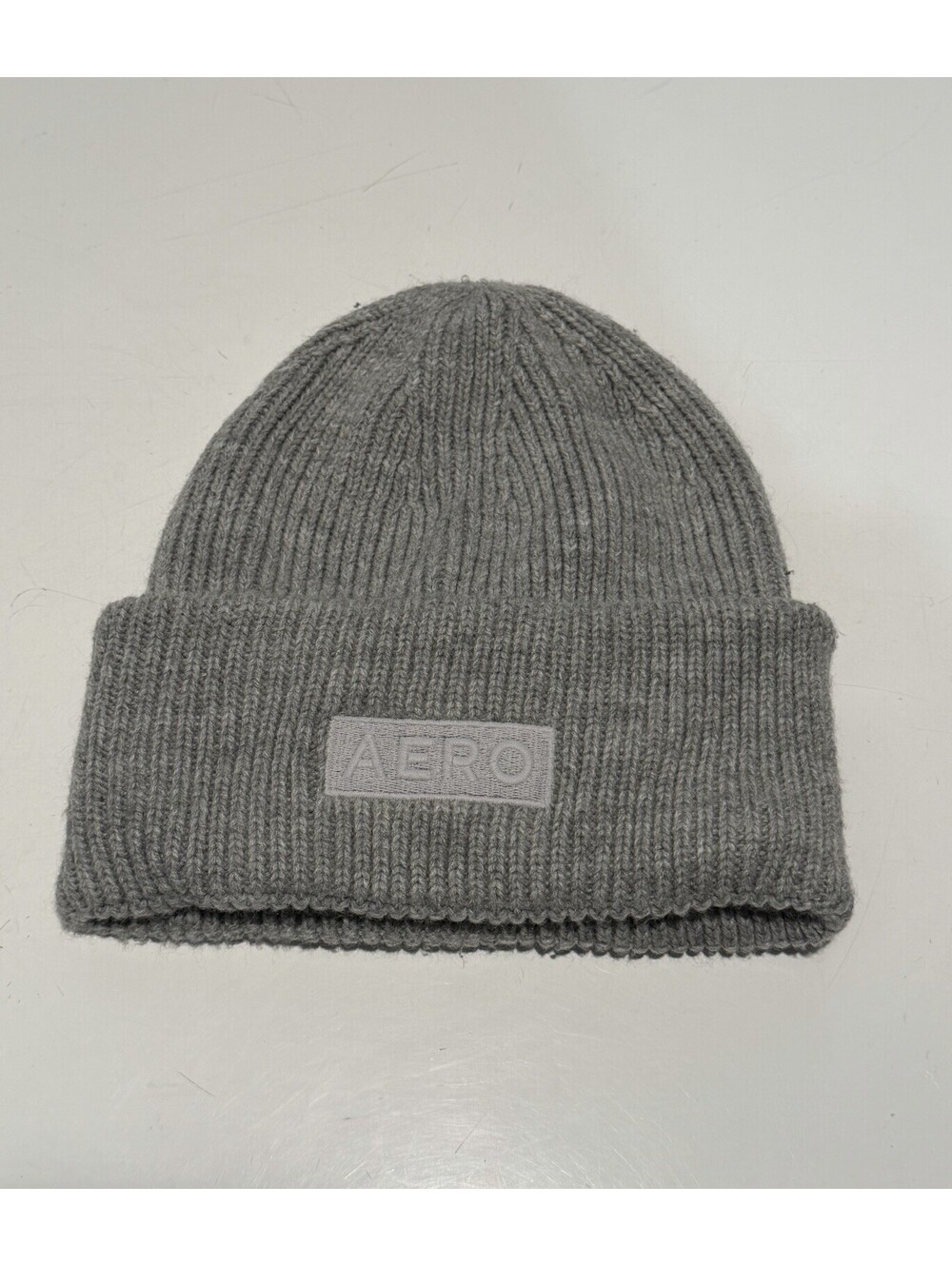 Womens Aero Knit Beanie One Size Gray
